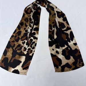 Jones New York Silk Animal Print Scarf
